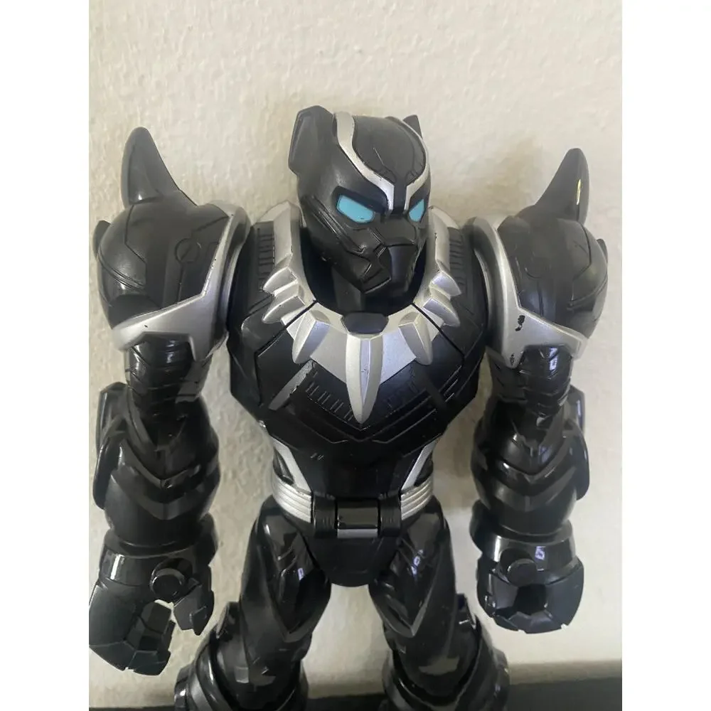 2017 BLACK PANTHER MECH ARMOR MARVEL PLAYSKOOL SUPER HEROES ADVENTURES FIGURE
